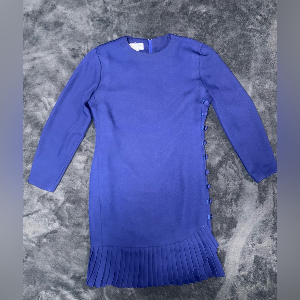 Vintage California Design by Dorothy Samuel Royal Blue Dress